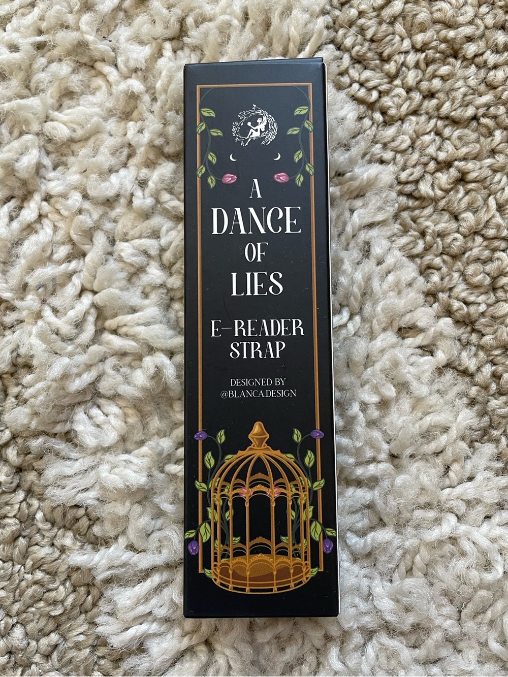 A Dance Of Lies E-Reader Strap